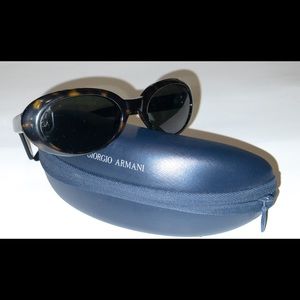 Giorgio Armani 2510 063 Tortoise Oval Sunglasses 130